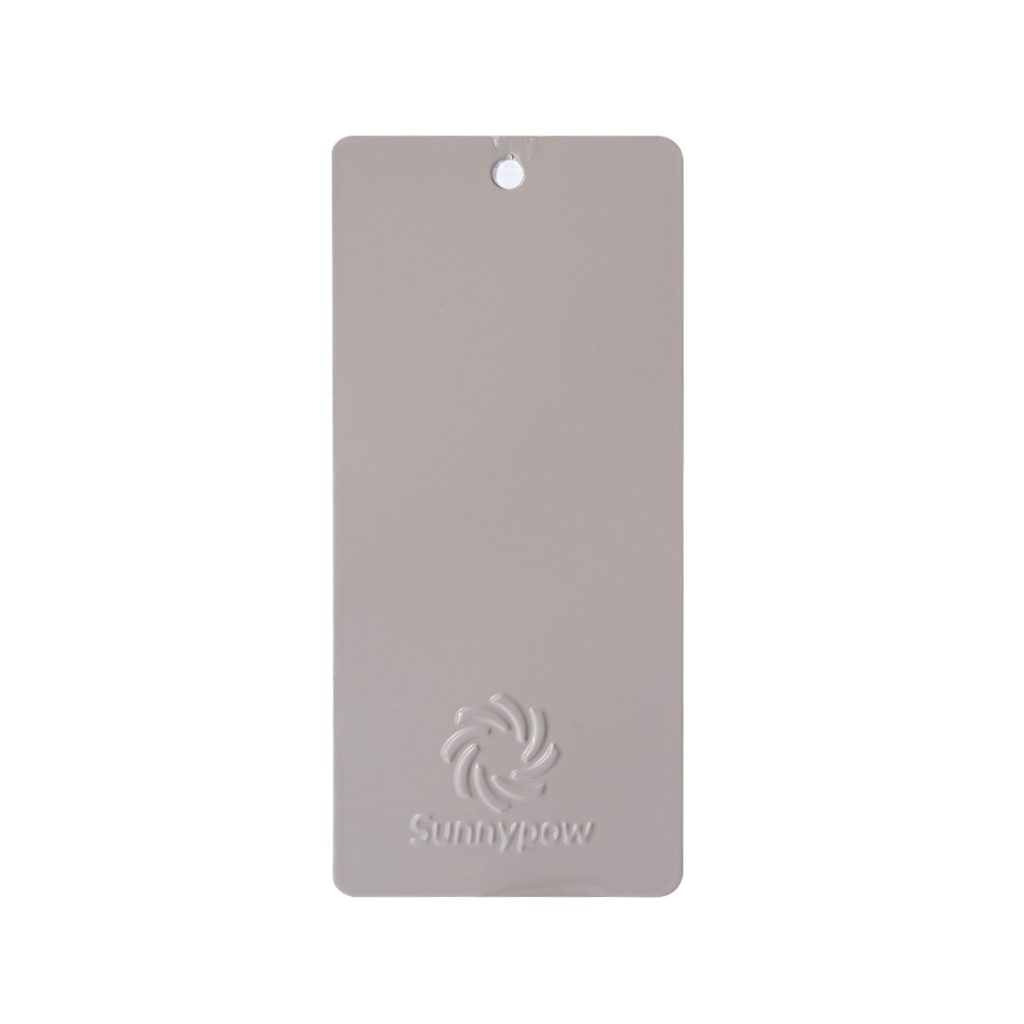 smoky gray high gloss powder coating