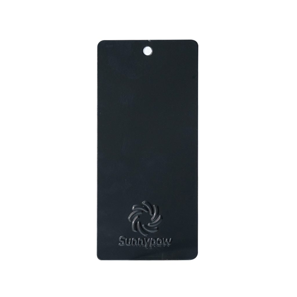 high gloss black powder coating
