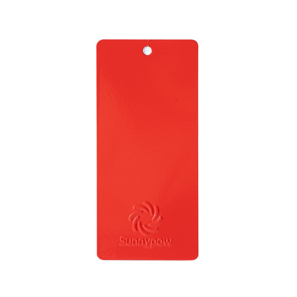 red sunnypow powder coating